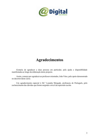 PAF O meu projecto de final de curso