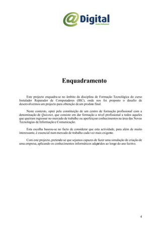 PAF O meu projecto de final de curso