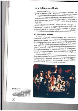 Da Ilustração ao nascimento das Ciências Sociais - Cristina Costa