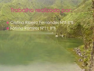 Trabalho realizado por:Cristina Ribeiro Fernandes Nº5 8ºBFátima Ramires Nº11 8ºB