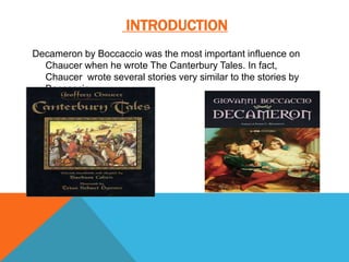 Preface Decameron Cristina medina | PPTX | Fiction | Books and Literature