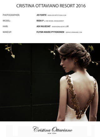 Cristina Ottaviano Resort 2016