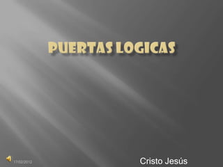 17/02/2012   Cristo Jesús
 