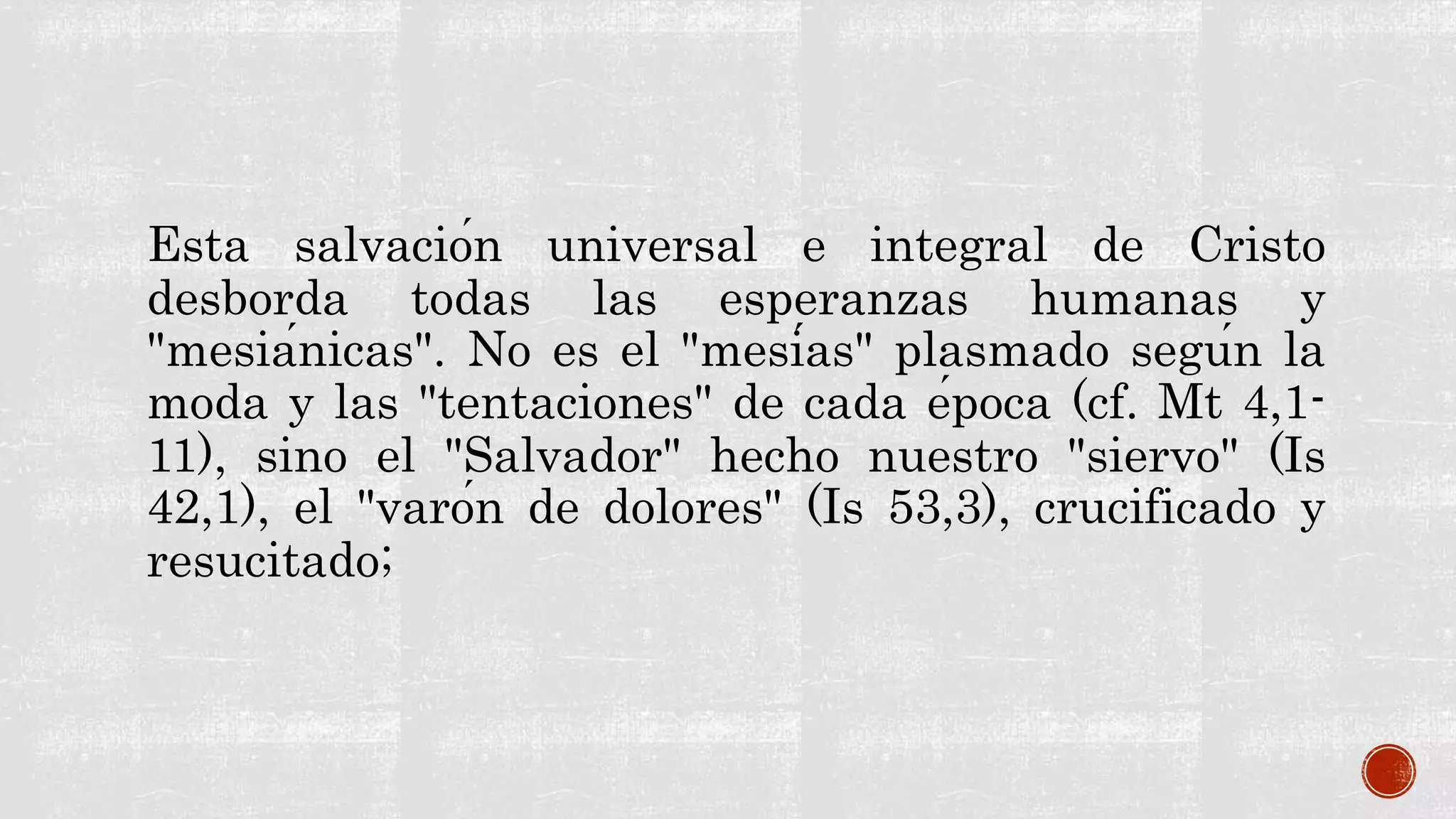 Cristo jesús, el salvador del mundo | PPT