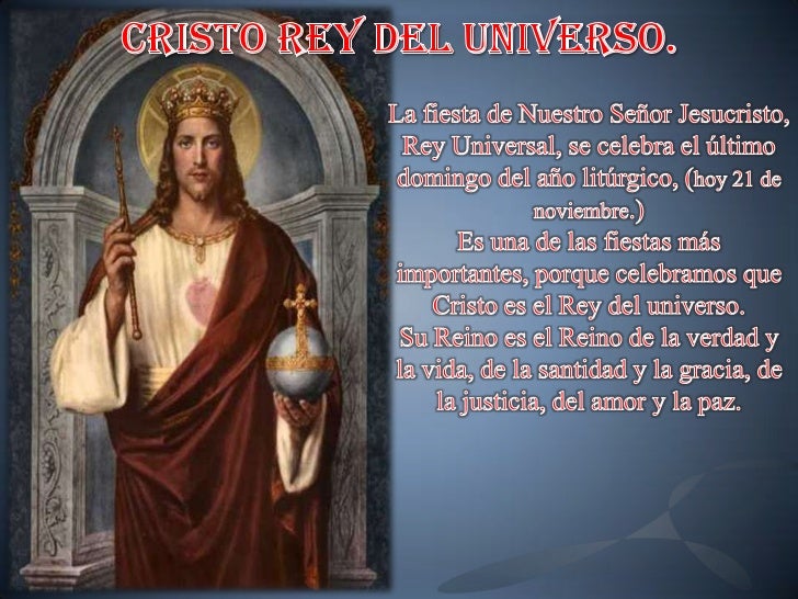 Cristo rey del universo