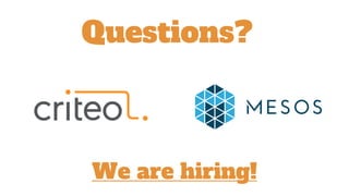 Questions?
We are hiring! 59
 