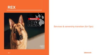 Services & ownership transition (for Ops)
REX
49
 