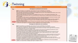 Criteri 3 Col·laboració entre centres escolars