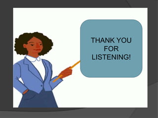 THANK YOU
FOR
LISTENING!
 
