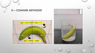 D – COMPARE METHODS?
 
