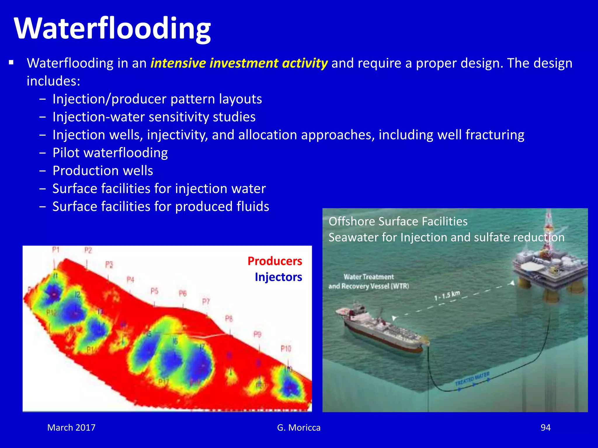 Well Injectivity Integrated Oil Field Development Plan - FDP. Criteria, strategy and ...