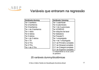 Criterio Brasil 2008