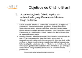 Criterio Brasil 2008