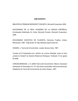 Criterio de la verdad.julian