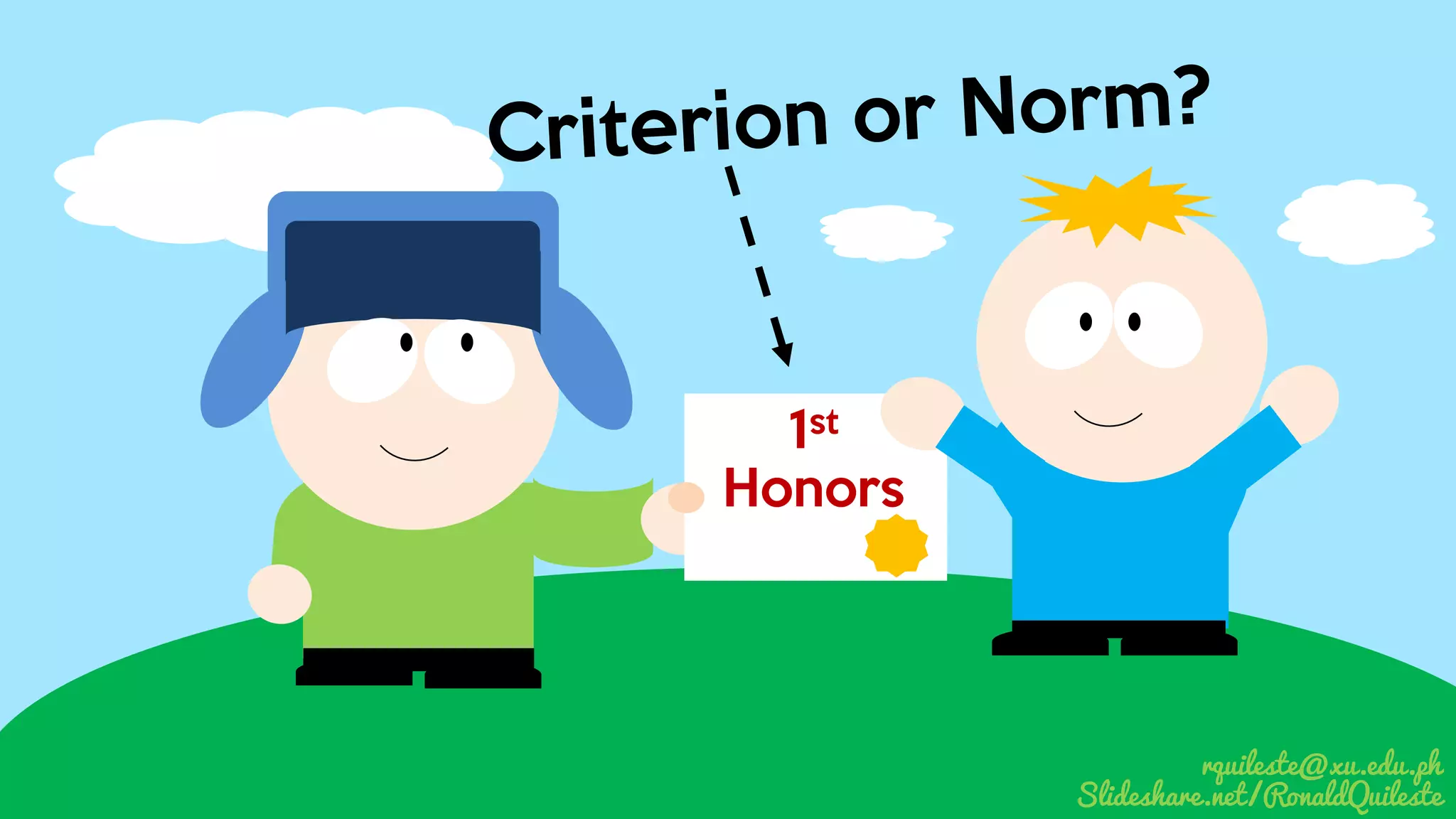 Slideshare.net/RonaldQuileste
rquileste@xu.edu.ph
1st
Honors
 