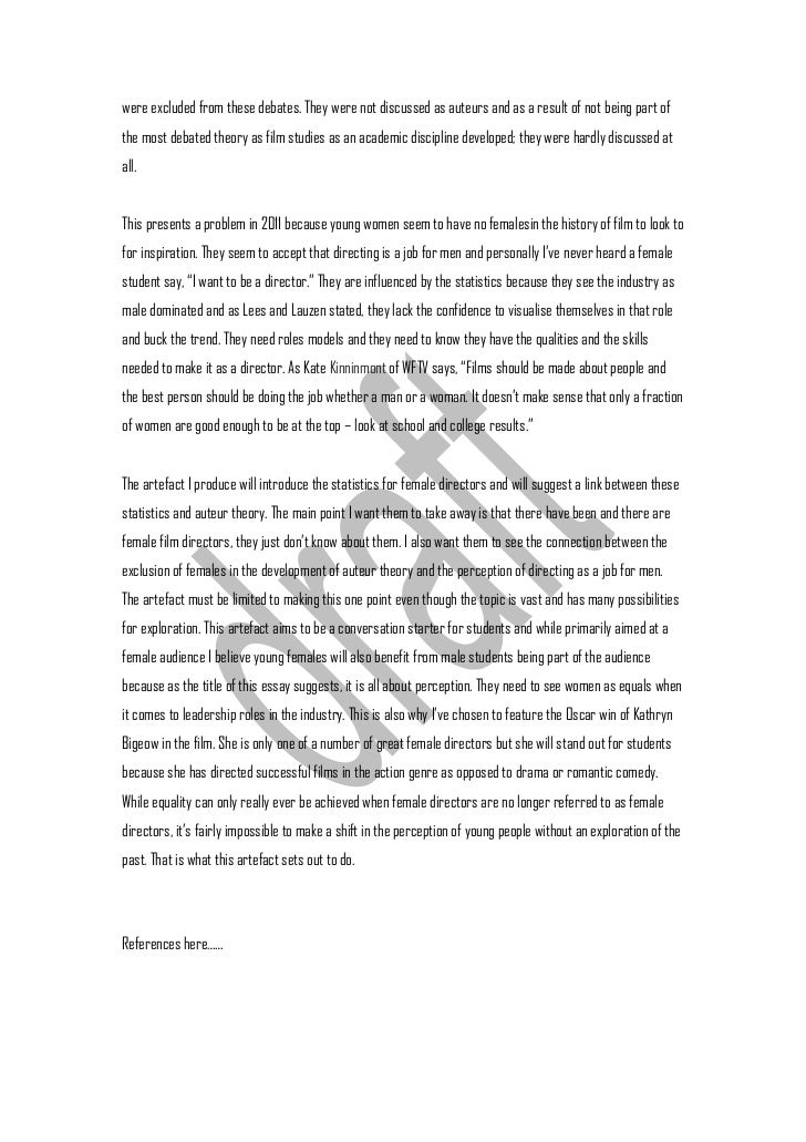 criterion essay