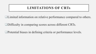 Criterion Reference Tests.pptx