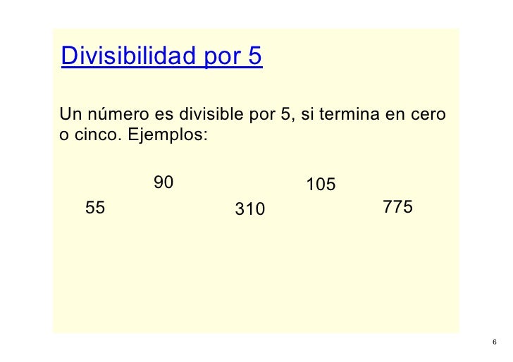 Criterios De Divisibilidad criterios-de-divisibilidad