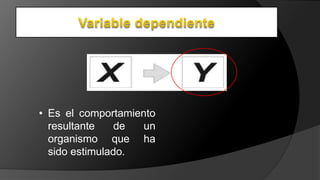 • Es el comportamiento
resultante de un
organismo que ha
sido estimulado.
 