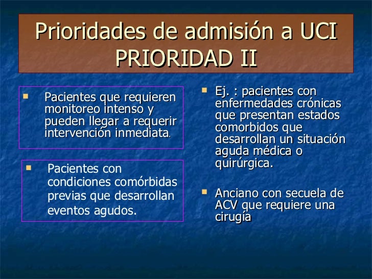 Criterios De Ingreso Y Egreso De Uci Alberto