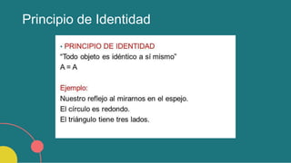 Principio de Identidad