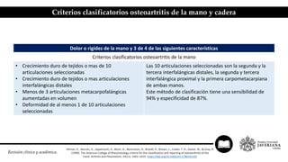 Criterios diagnósticos en reumatología 2023 | PDF