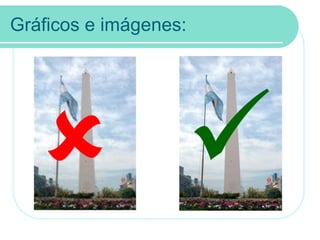Gráficos e imágenes:
 