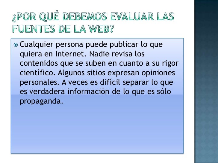 Criterios para la busqueda de informaciòn en