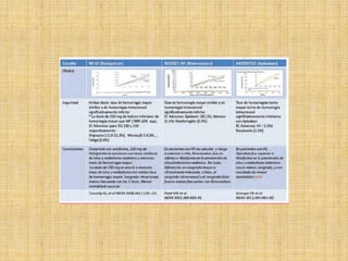 Criterios y recomendaciones