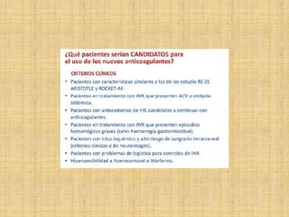 Criterios y recomendaciones