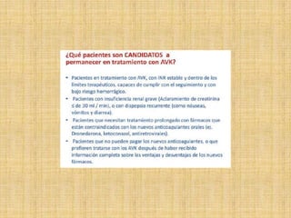 Criterios y recomendaciones