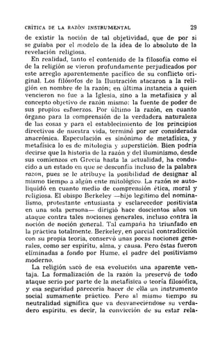 Max Razon Critica de la razón instrumental (max horkheimer) | PDF