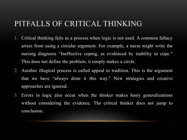 Critical Thinking and Decision Making | PPTX