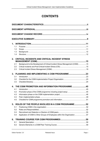 Critical Risks Handbook Critical incident-stress-management-user-implementation-guidelines | PDF
