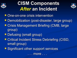 Critical incident-stress-managment-update386 | PPT