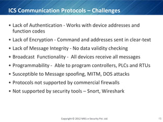 Critical Infrastructure Security by Subodh Belgi | PPTX