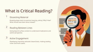 Understanding Critical Reading Critical-Reading-as-Reasoning.pptxsajhsjhaj | PPTX