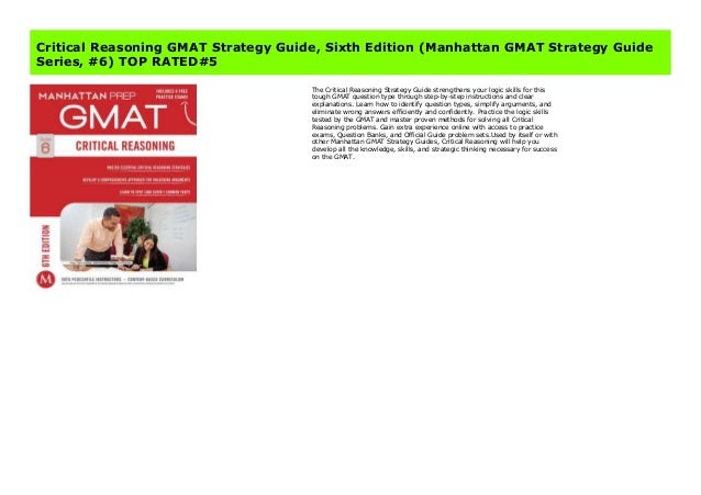Critical thinking gmat tips image