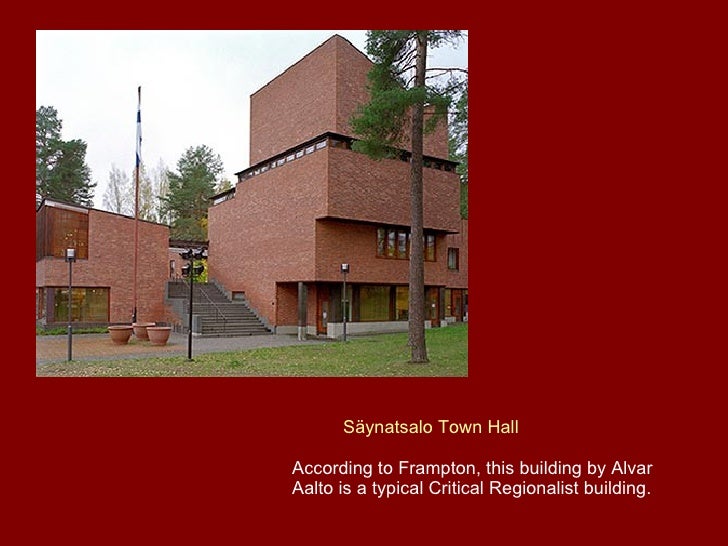 Modern Architecture Kenneth Frampton critical regionalism Modern Architecture Kenneth Frampton critical regionalism