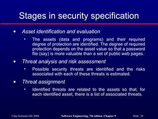 Critical System Specification in Software Engineering SE17 | PPT