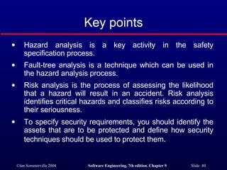Critical System Specification in Software Engineering SE17 | PPT