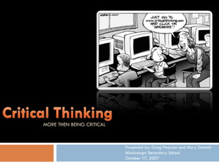 Critical Thinking Slide 1