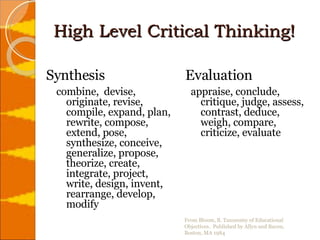 Critical Thinking | PPT