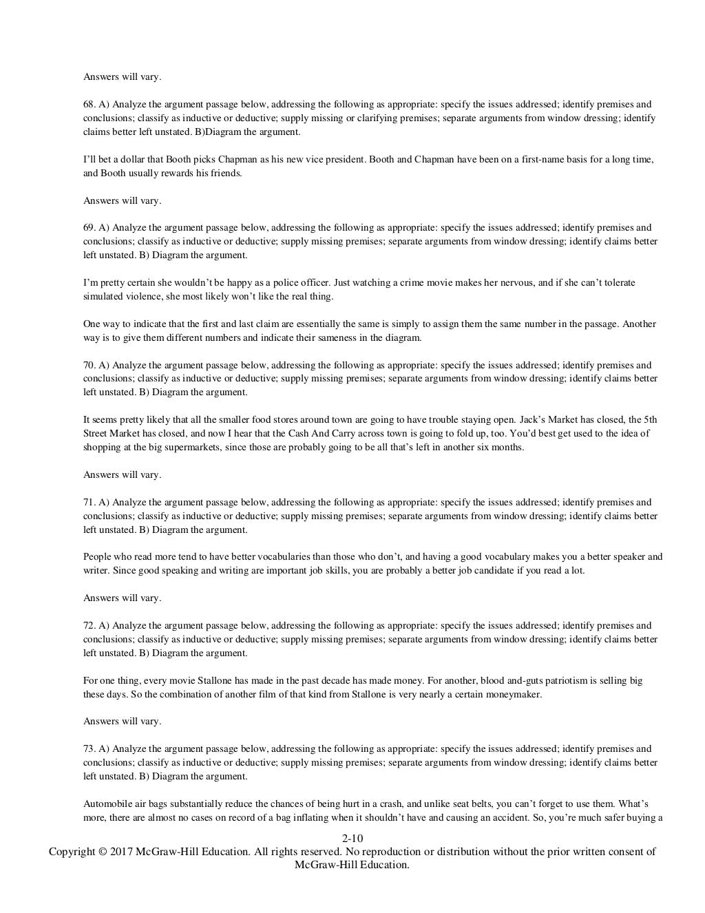 Types of thinking picture