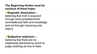 Critical thinking and Multimodal Literacy | PPTX