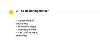 High Level Thinker Critical thinking and Multimodal Literacy | PPTX