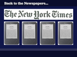 Back to the Newspapers...
 