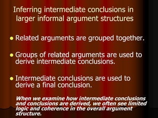 Informal Arguments Critical-Thinking---Return-to-Learning.ppt