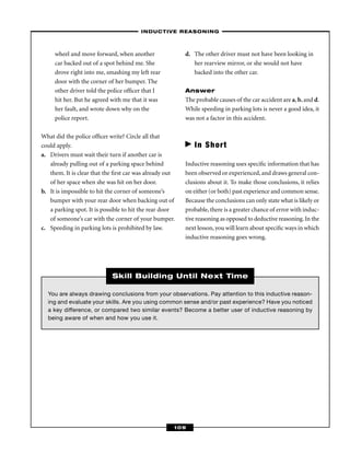 Critical Thinking Skills Success