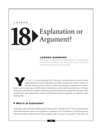 Critical Thinking Skills Success